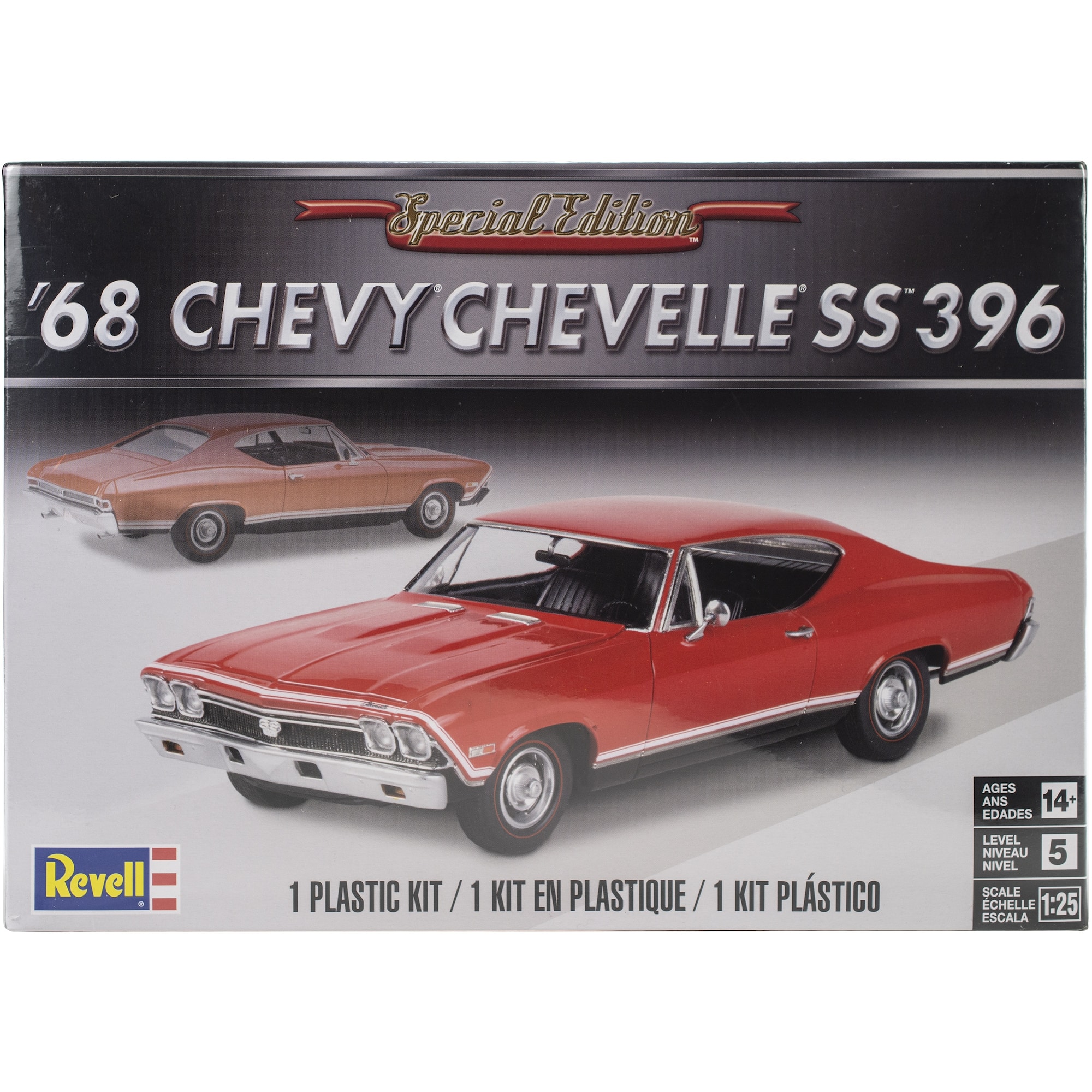 '68 Chevelle SS 396 Plastic Model Kit